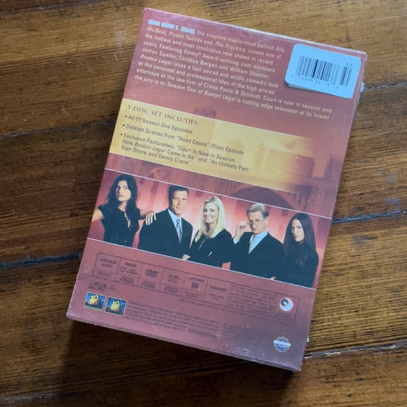 NEW Boston Legal Season One DVD set of 3 - Picture 2 of 3
